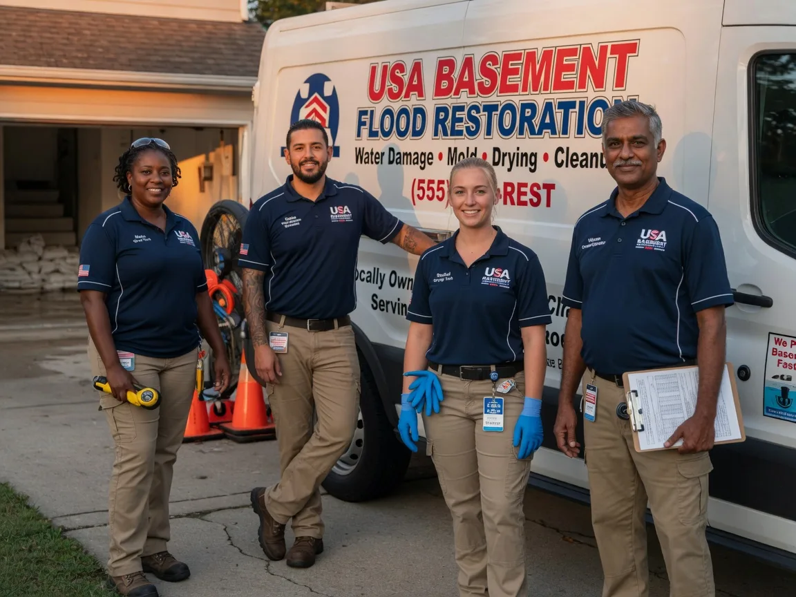 Basement Flood Cleanup company in Genoa, WV